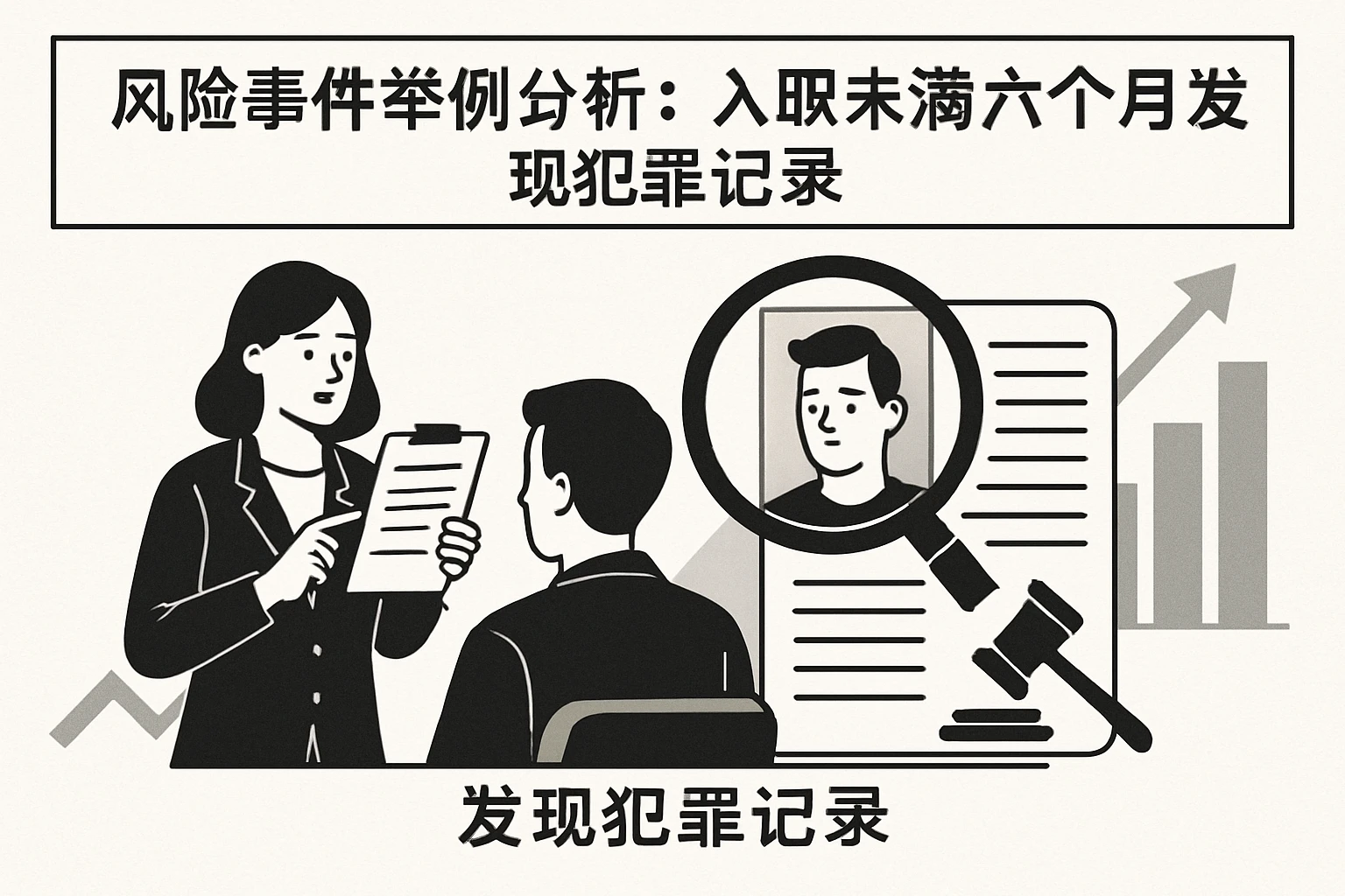风险事件举例分析：入职未满六个月发现犯罪记录
