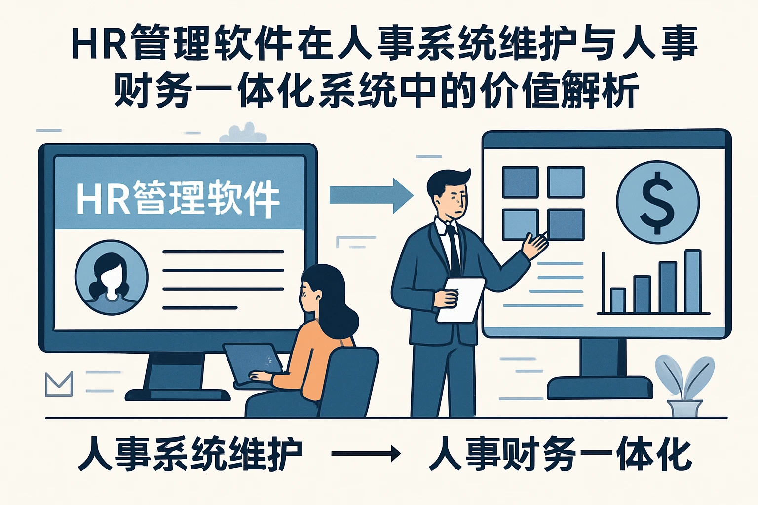 HR管理软件在人事系统维护与人事财务一体化系统中的价值解析