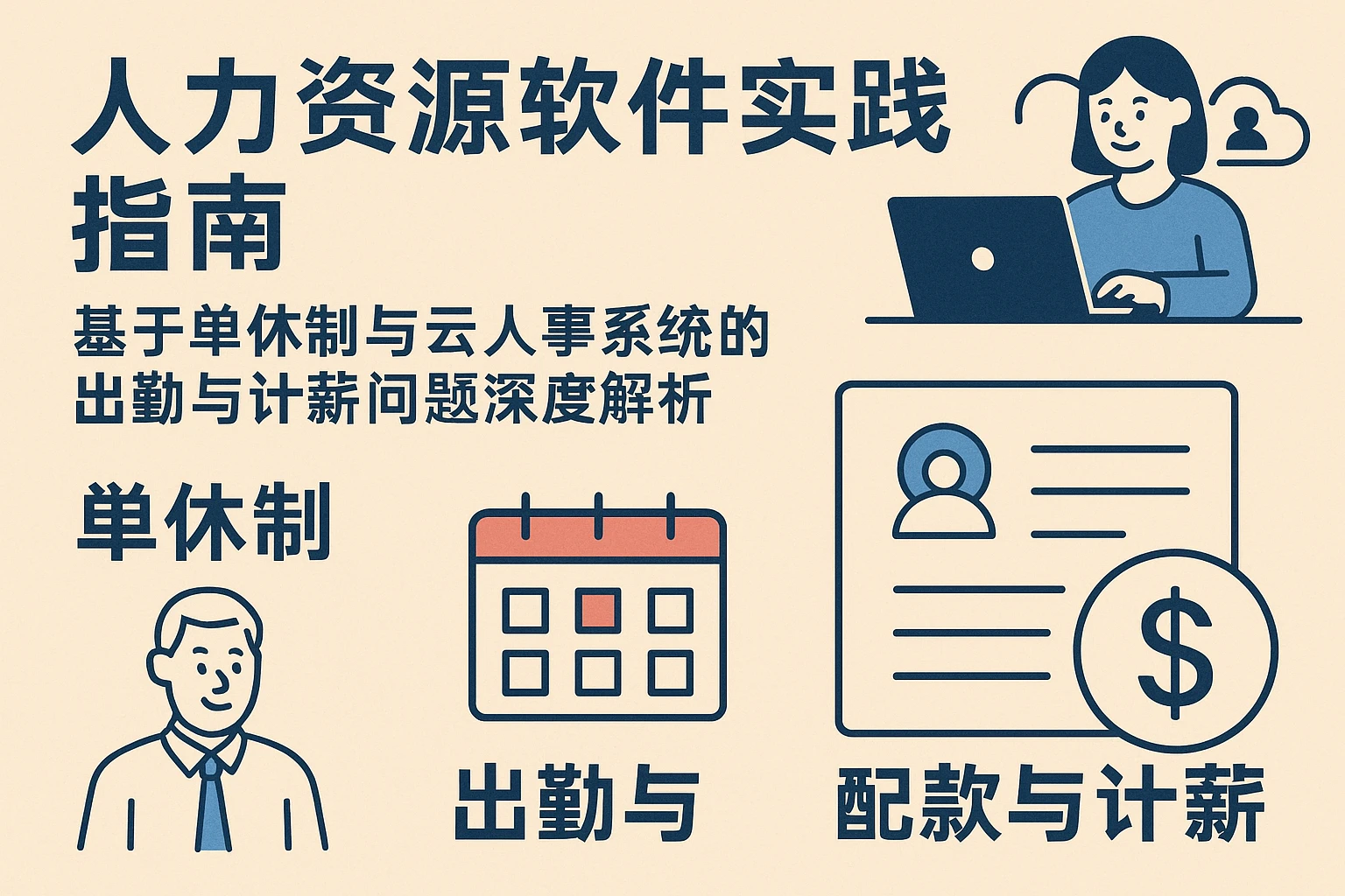 人力资源软件实践指南:基于单休制与云人事系统的出勤与计薪问题深度解析