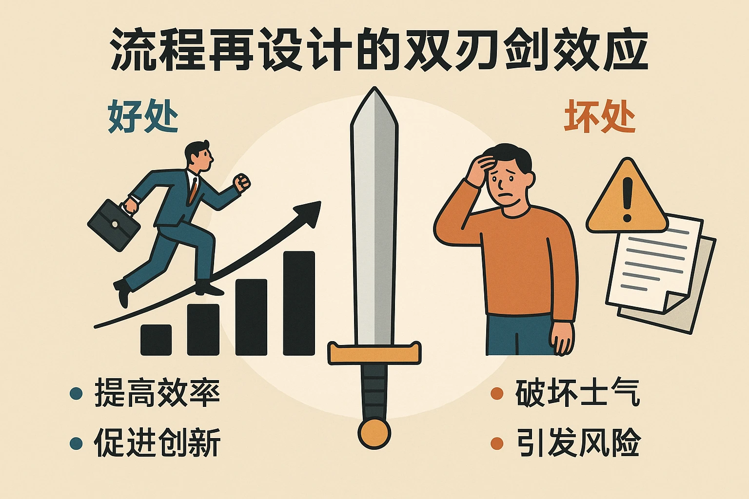 流程再设计的双刃剑效应