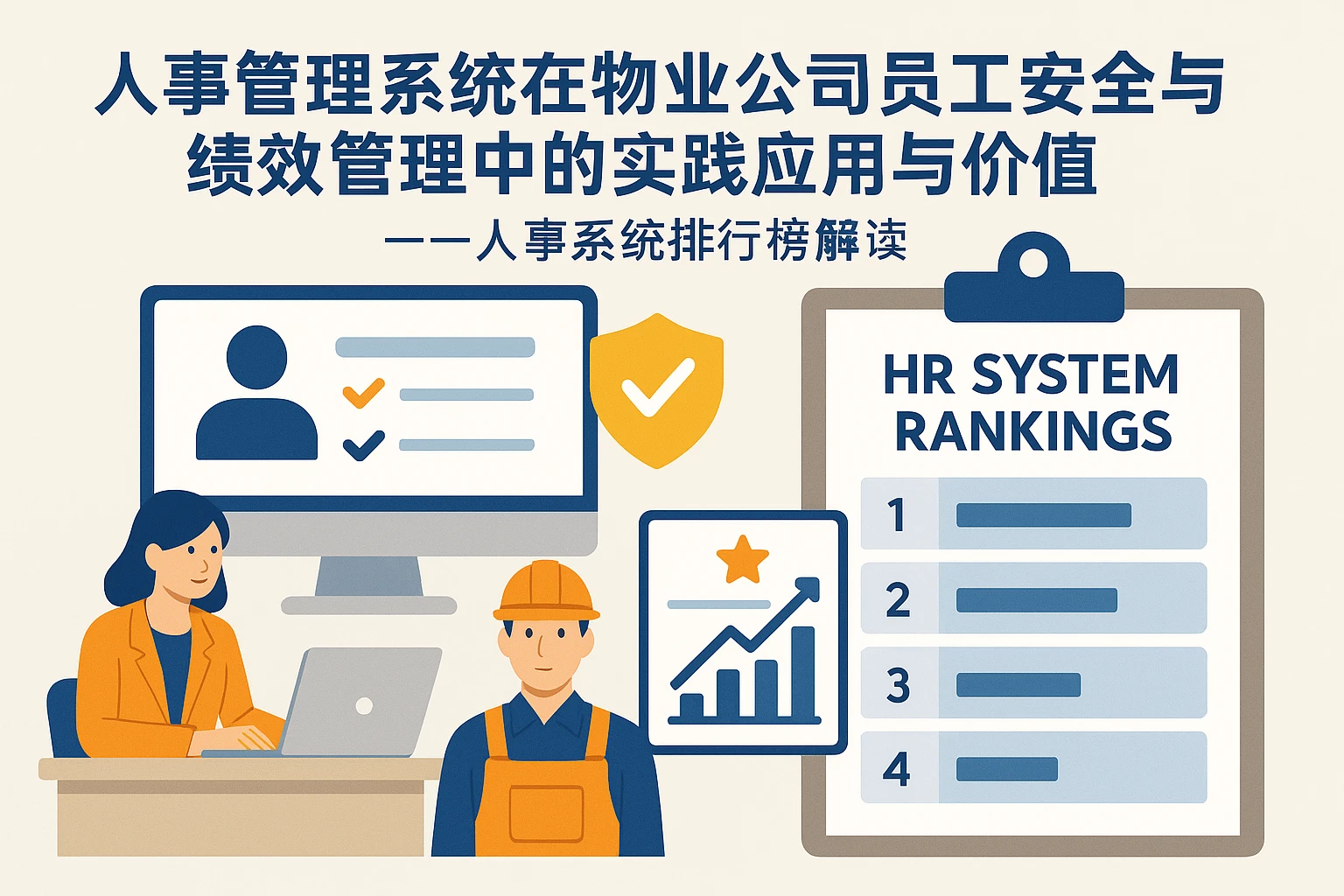 人事管理系统在物业公司员工安全与绩效管理中的实践应用与价值——人事系统排行榜解读