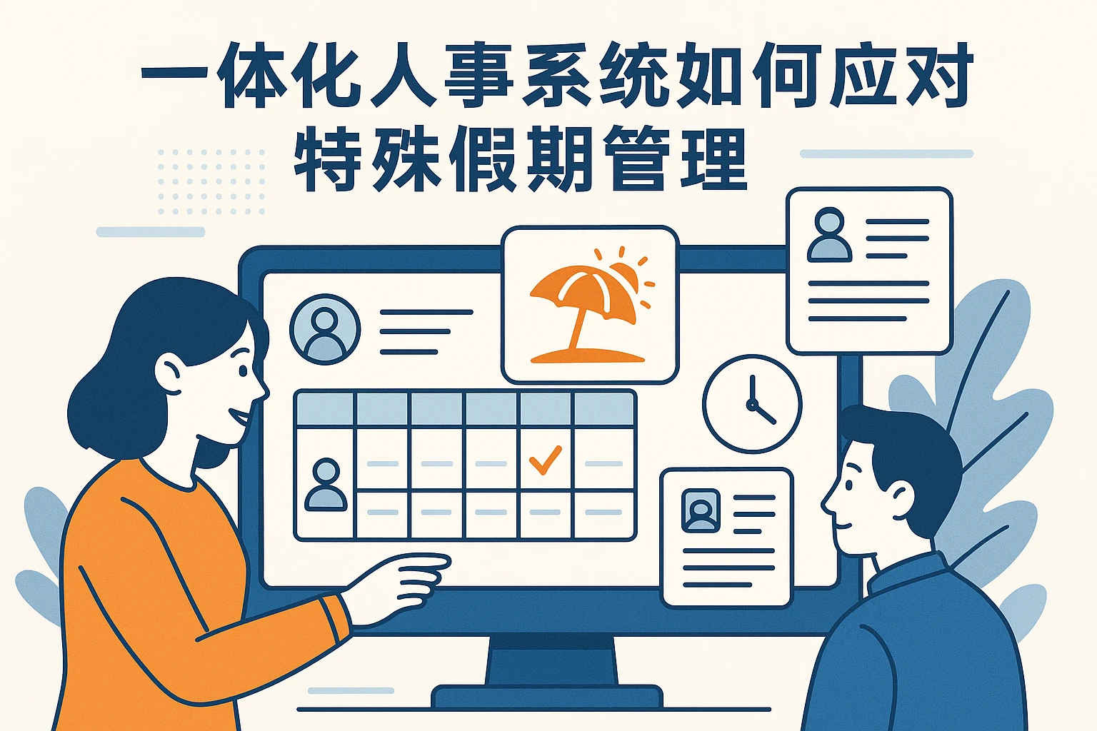一体化人事系统如何应对特殊假期管理