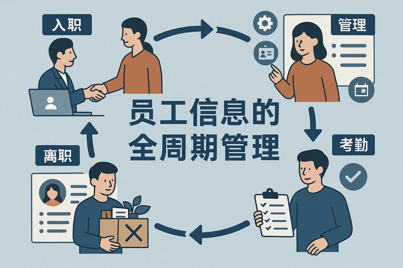 员工信息的全周期管理
