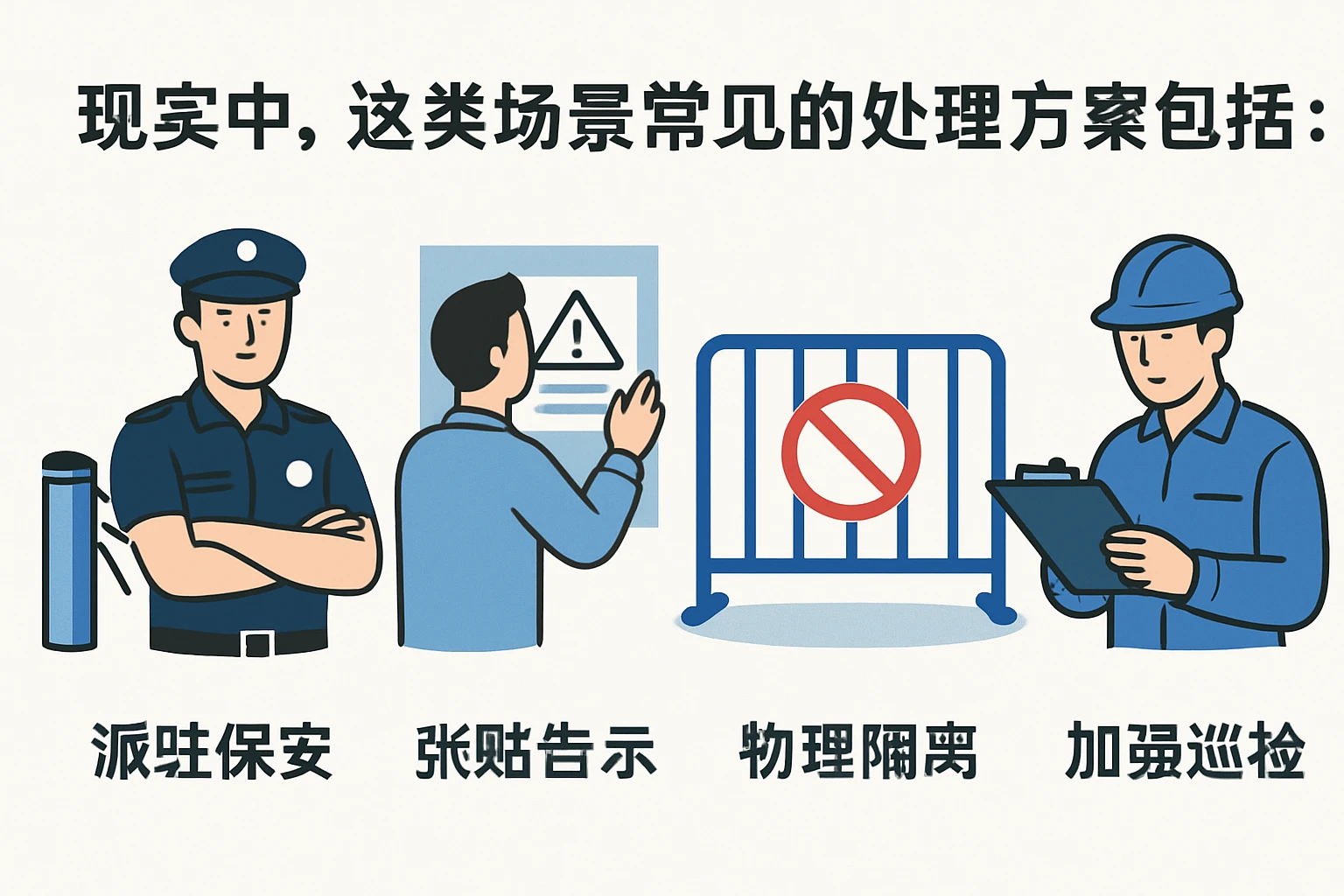 现实中，这类场景常见的处理方案包括：