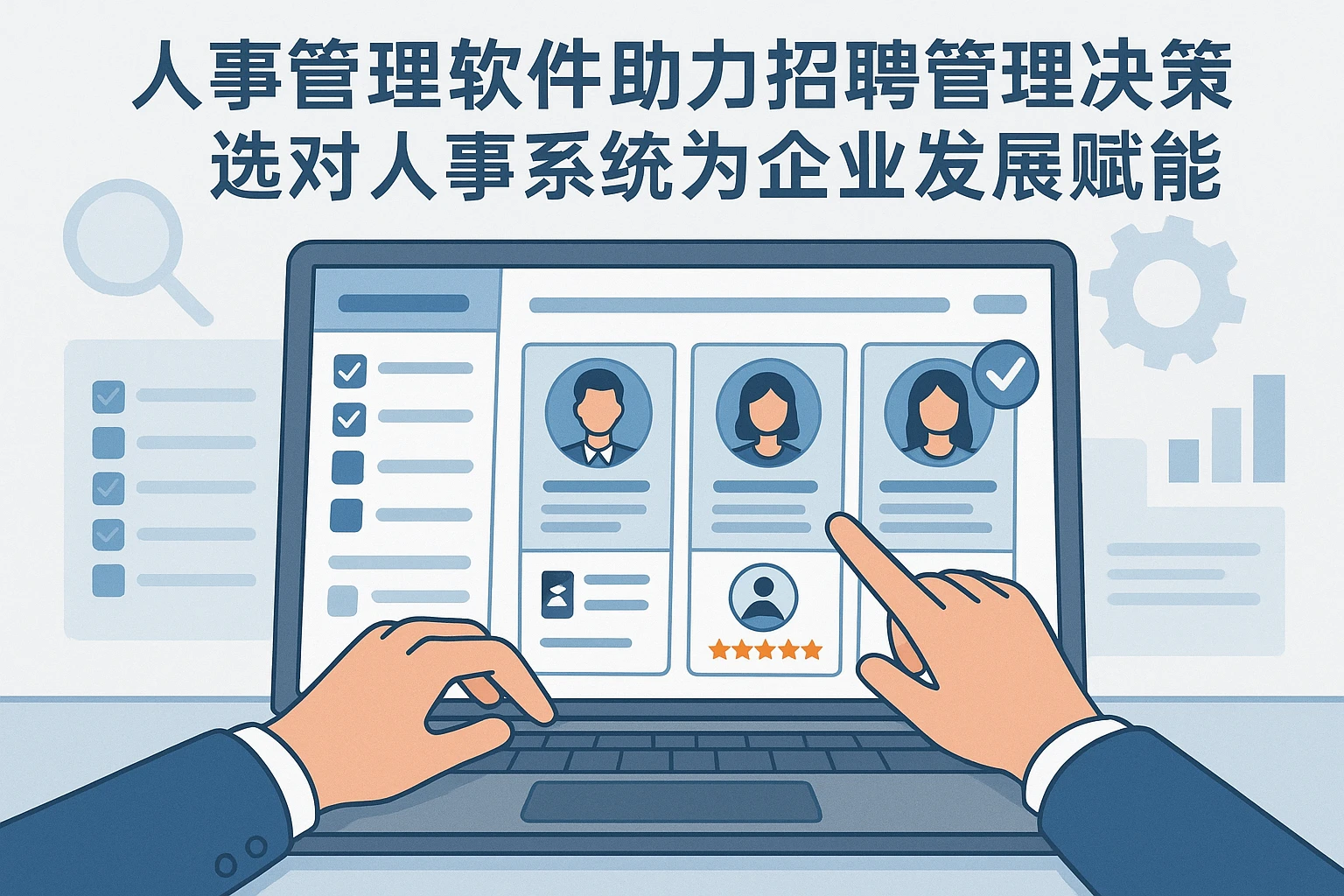 人事管理软件助力招聘管理决策，选对人事系统为企业发展赋能