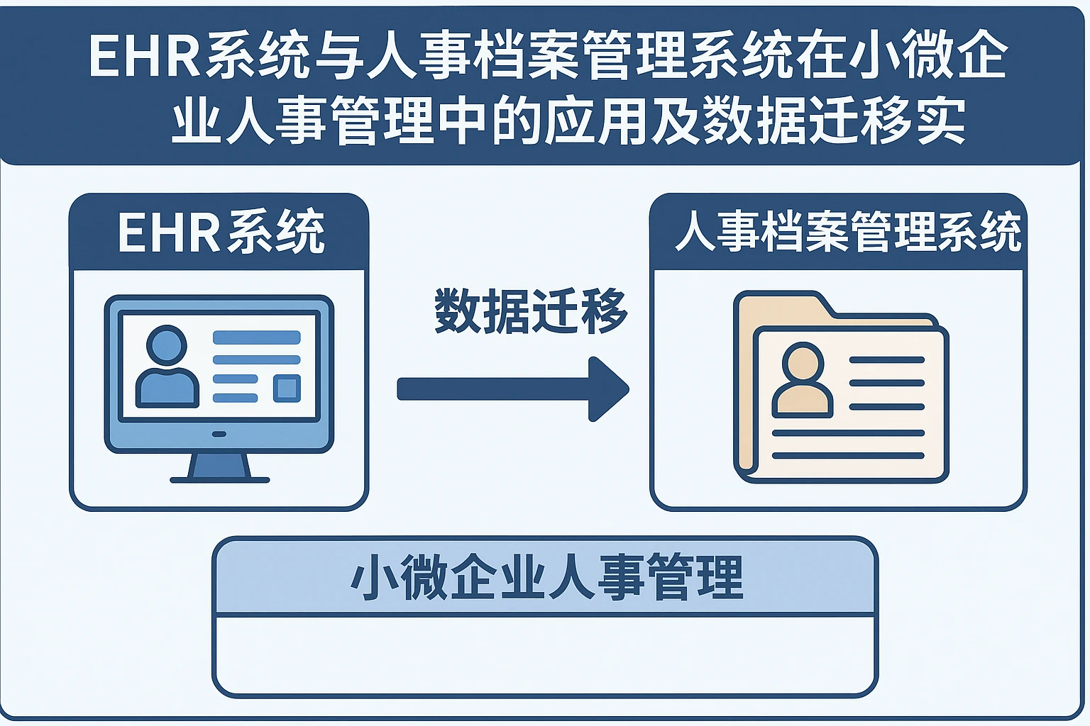EHR系统与人事档案管理系统在小微企业人事管理中的应用及数据迁移实务
