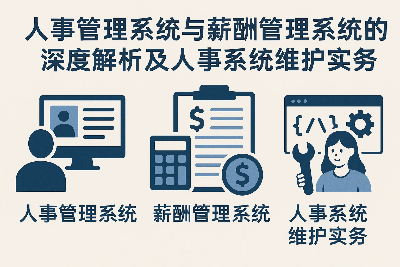 人事管理系统与薪酬管理系统的深度解析及人事系统维护实务
