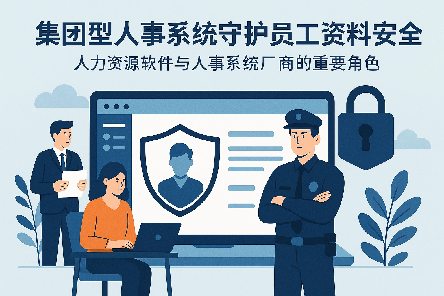 集团型人事系统守护员工资料安全——人力资源软件与人事系统厂商的重要角色