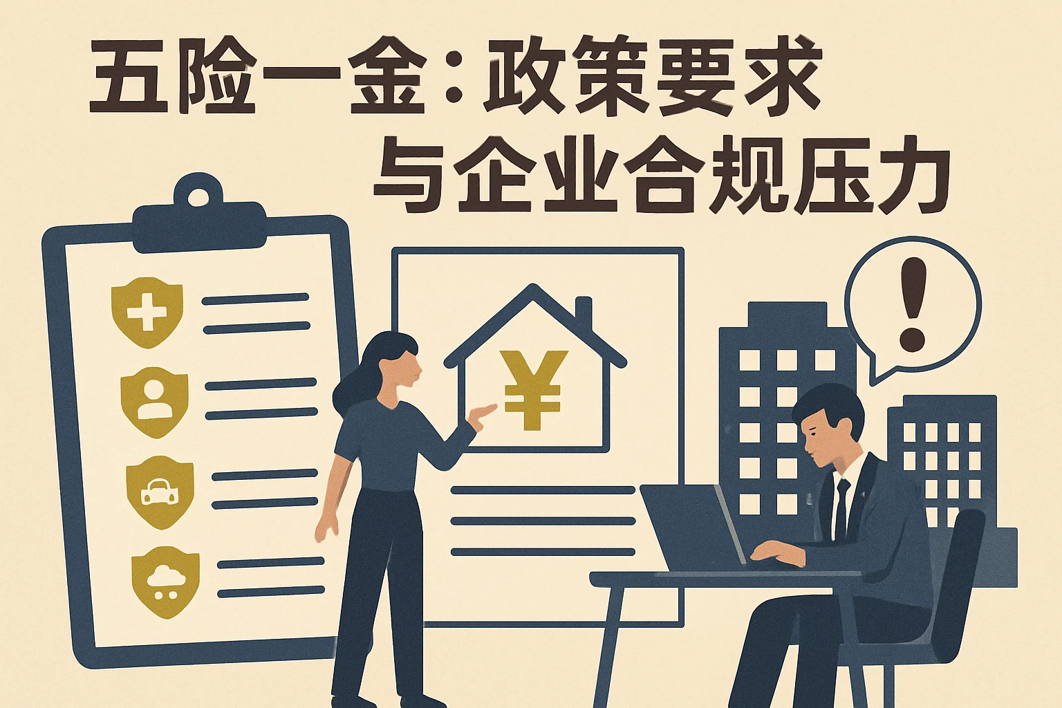 五险一金:政策要求与企业合规压力