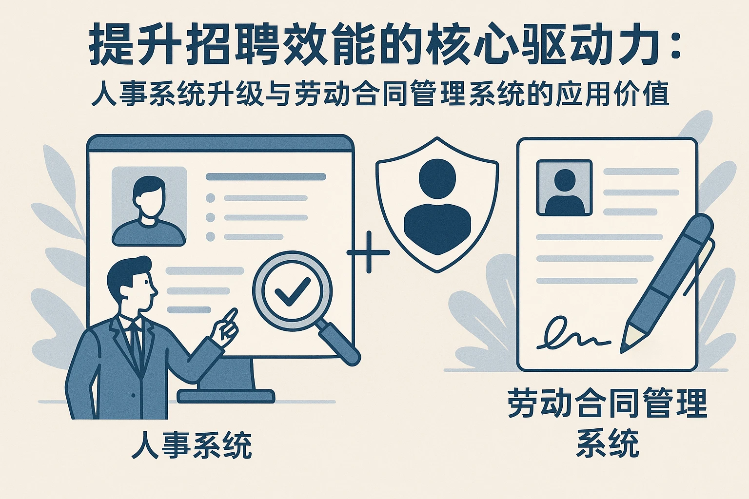 提升招聘效能的核心驱动力：人事系统升级与劳动合同管理系统的应用价值