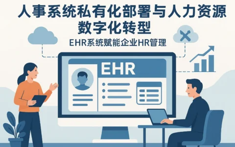 人事系统私有化部署与人力资源数字化转型：EHR系统赋能企业HR管理