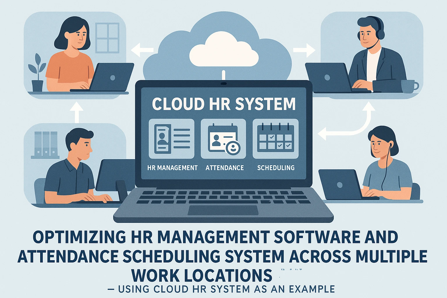 多地办公模式下的人事管理软件应用与考勤排班系统优化——以云人事系统为例