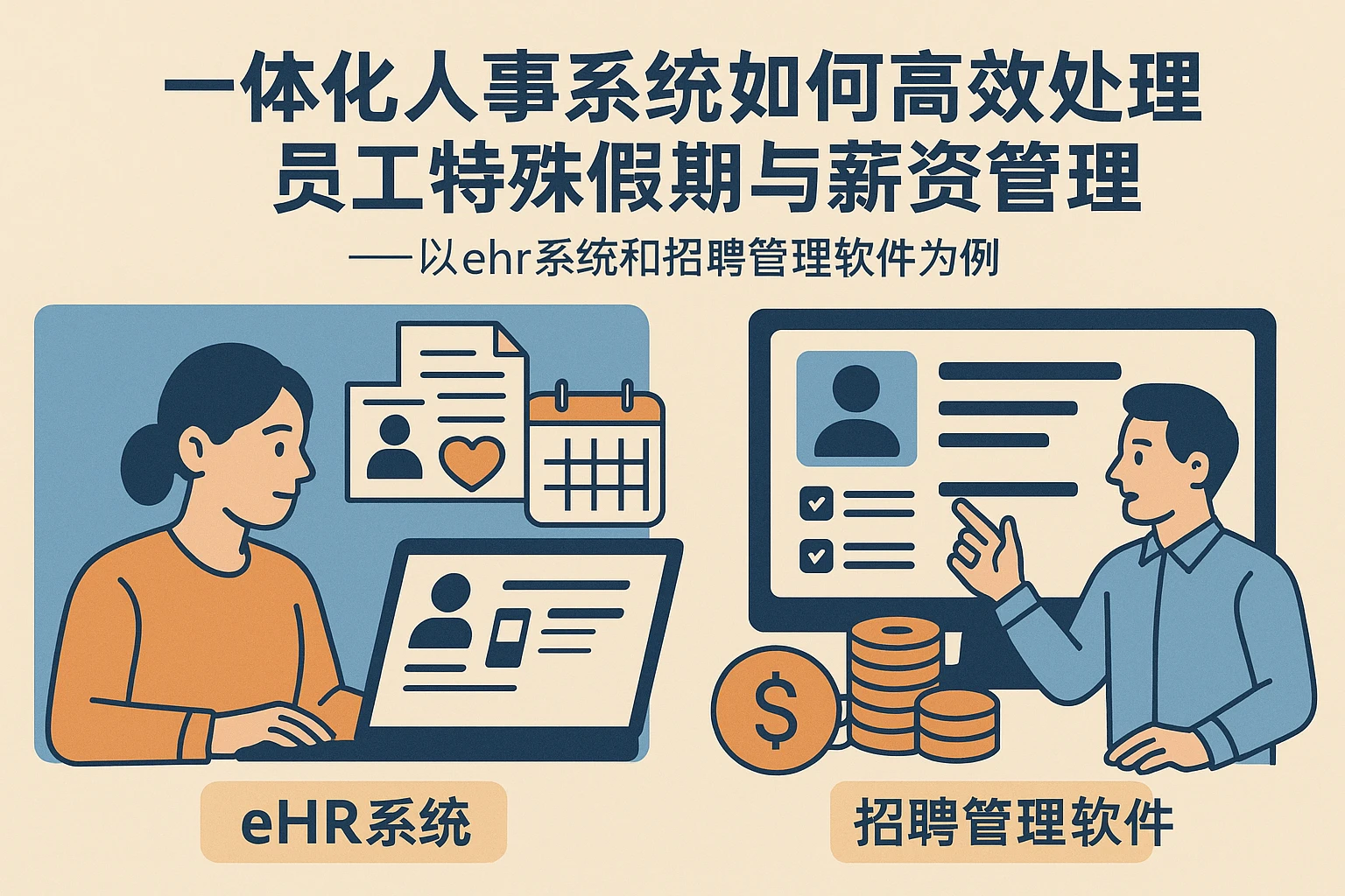 一体化人事系统如何高效处理员工特殊假期与薪资管理——以ehr系统和招聘管理软件为例