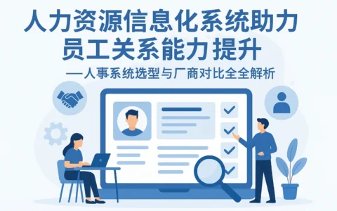 人力资源信息化系统助力员工关系能力提升——人事系统选型与厂商对比全解析
