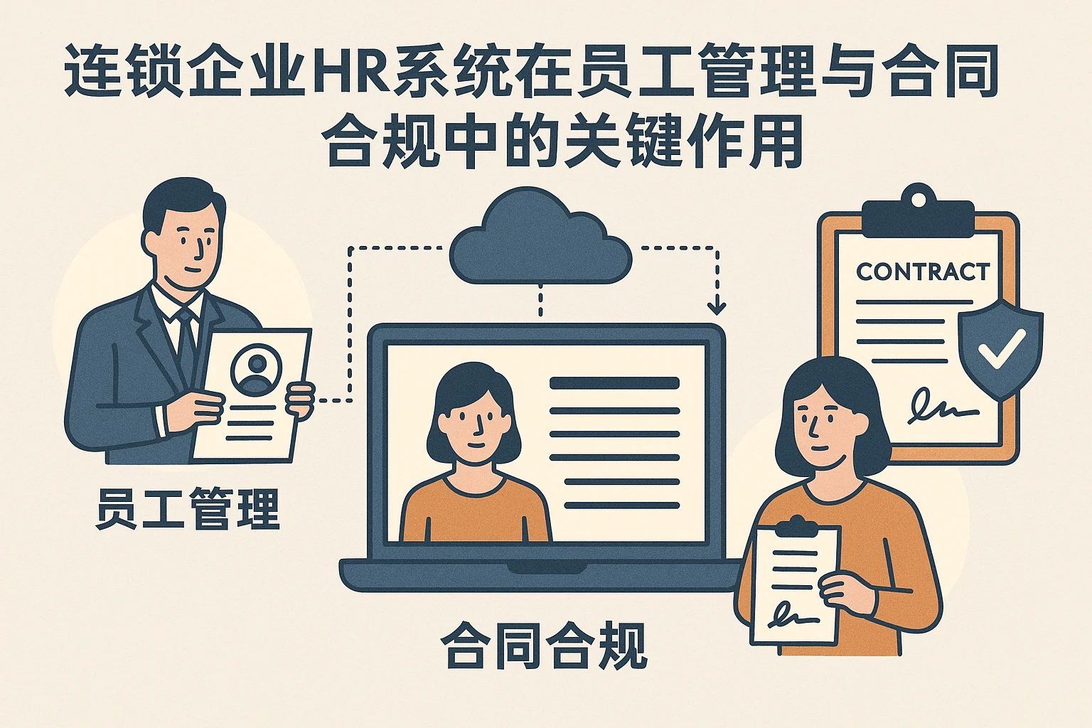 连锁企业HR系统在员工管理与合同合规中的关键作用