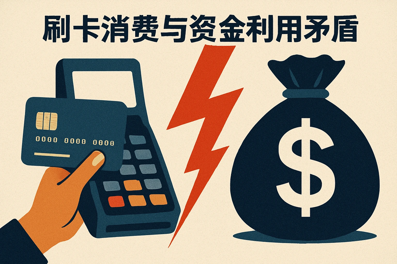 刷卡消费体制与资金利用矛盾