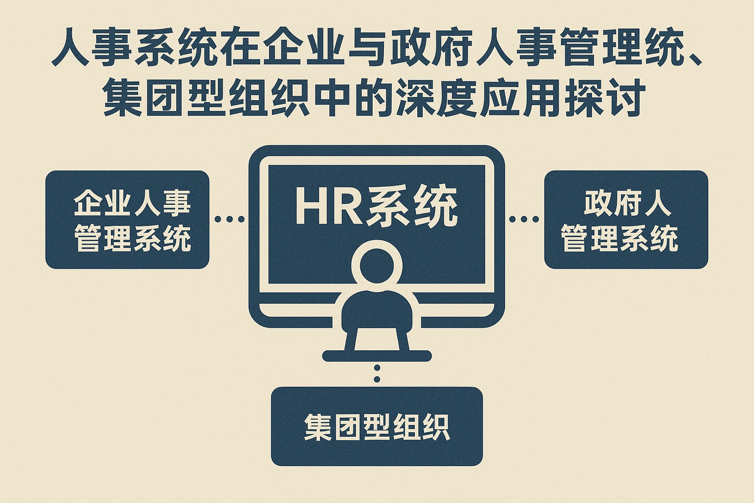 人事系统在企业与政府人事管理系统、集团型组织中的深度应用探讨