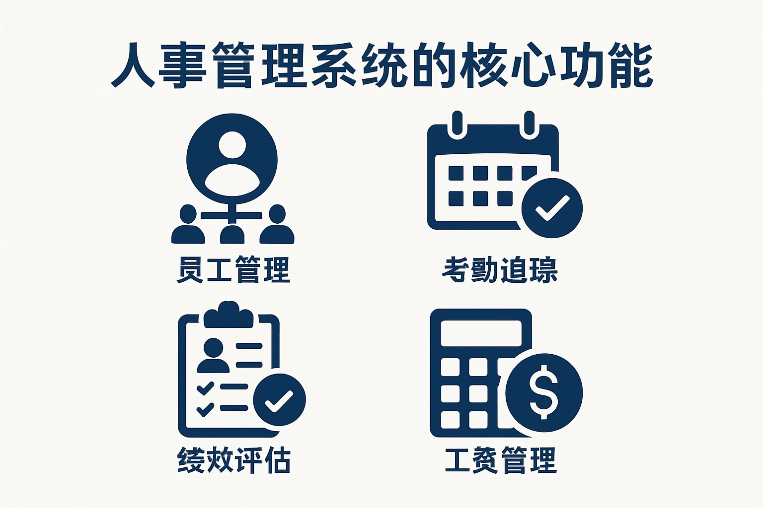 人事管理系统的核心功能