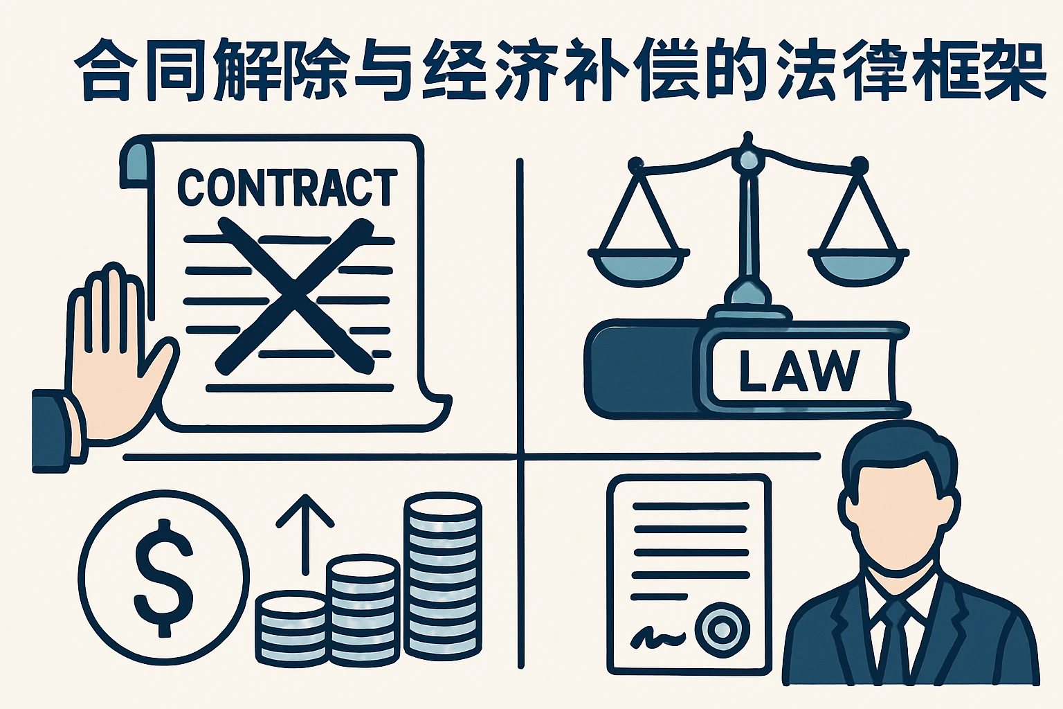 合同解除与经济补偿的法律框架