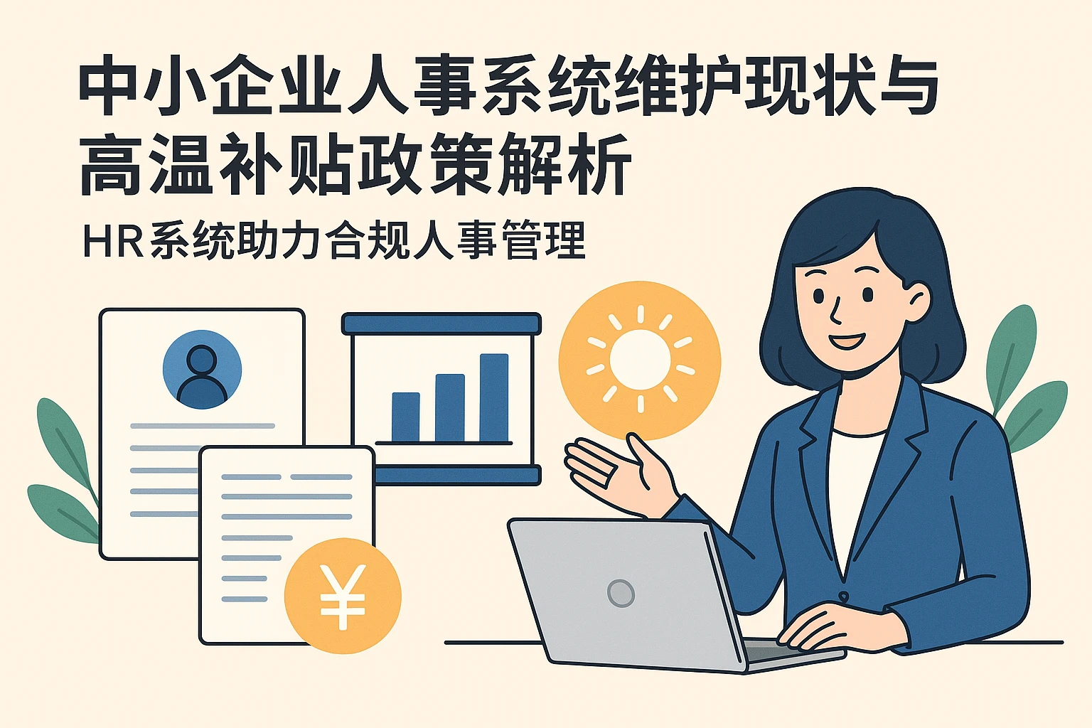 中小企业人事系统维护现状与高温补贴政策解析——HR系统助力合规人事管理