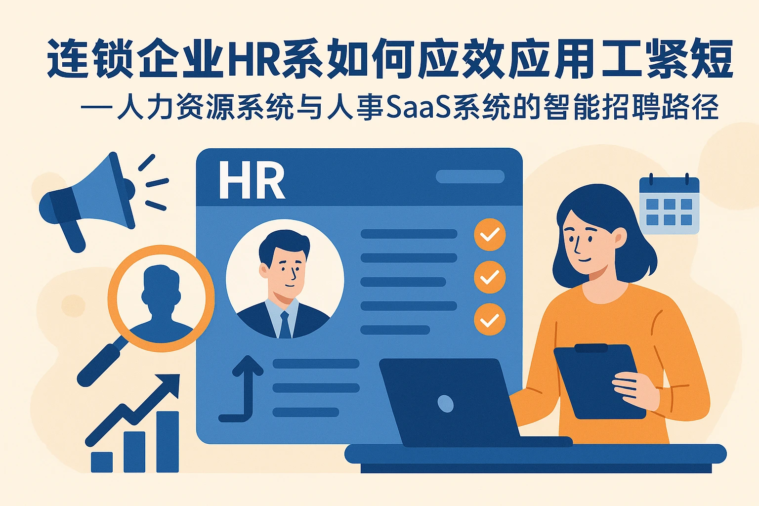 连锁企业HR系统如何高效应对用工紧缺——人力资源系统与人事SaaS系统的智能招聘路径