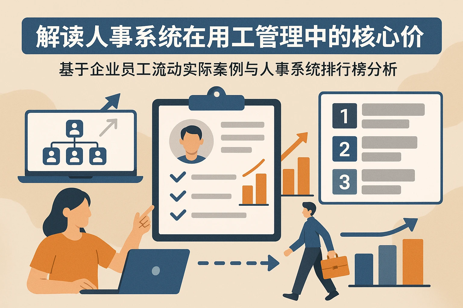 解读人事系统在用工管理中的核心价值——基于企业员工流动实际案例与人事系统排行榜分析