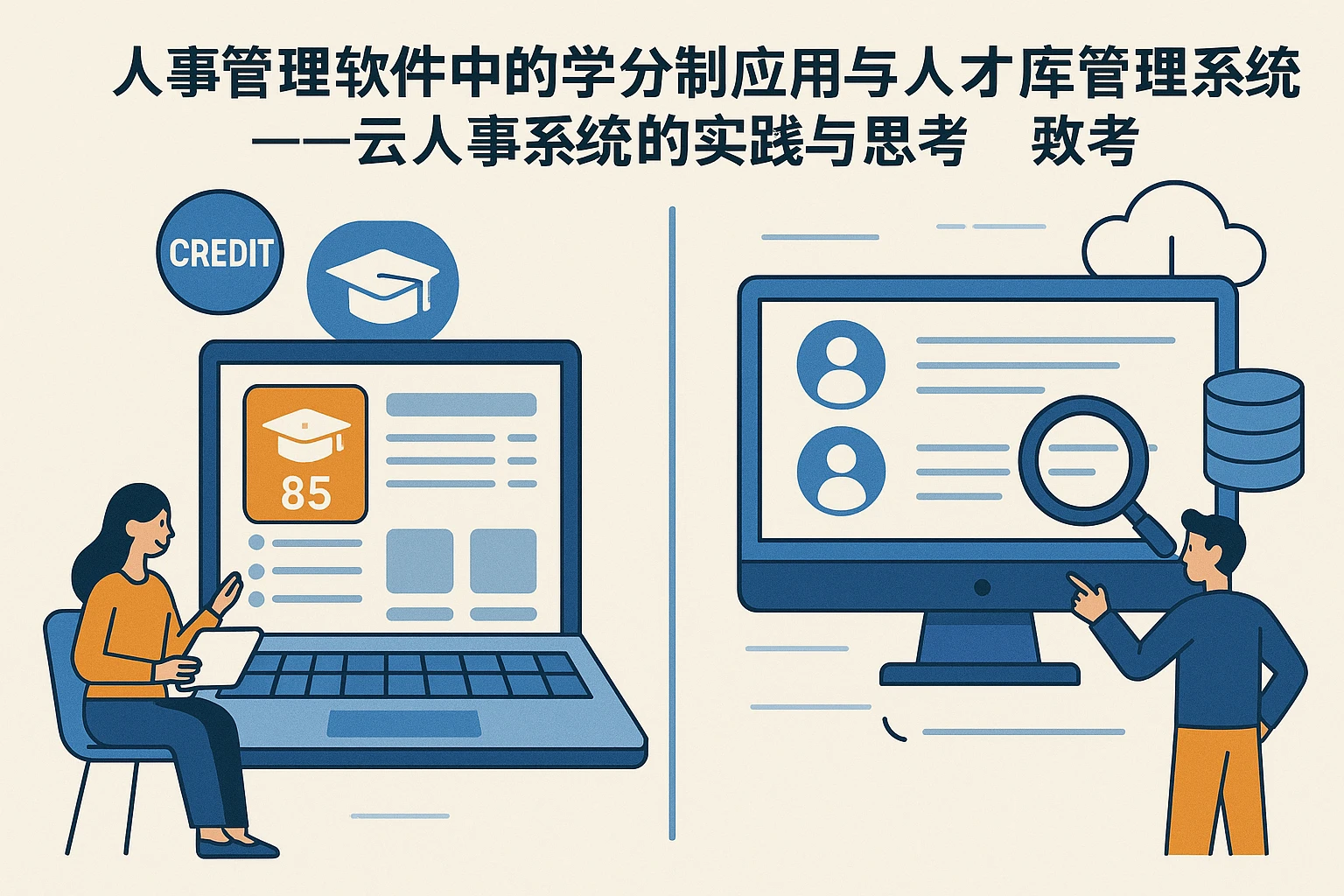 人事管理软件中的学分制应用与人才库管理系统优化——云人事系统的实践与思考