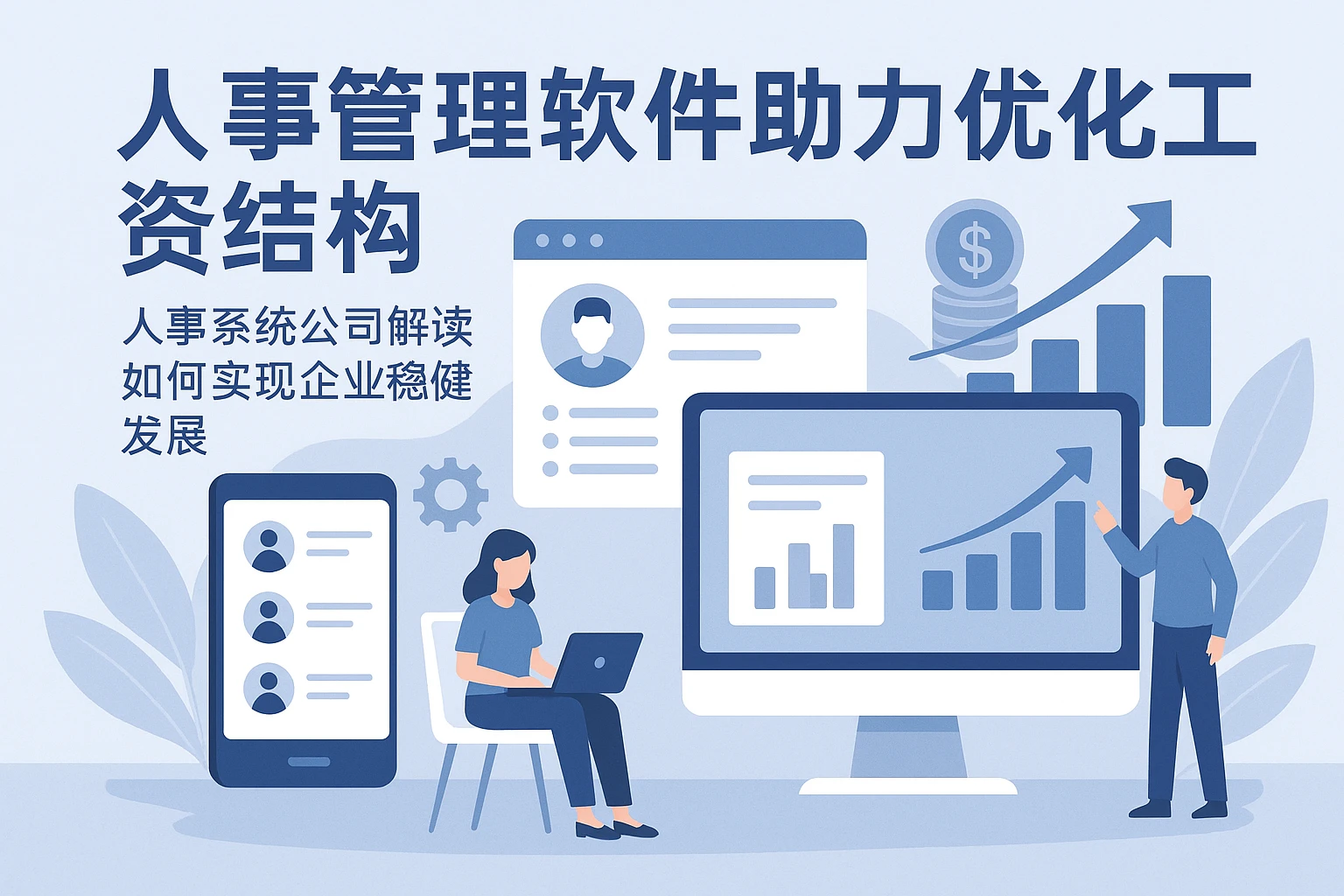 人事管理软件助力优化工资结构：人事系统公司解读如何实现企业稳健发展