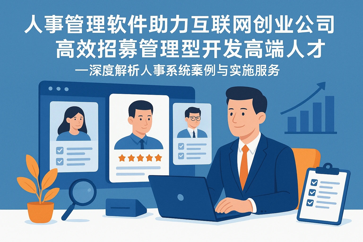 人事管理软件助力互联网创业公司高效招募管理型开发高端人才——深度解析人事系统案例与实施服务