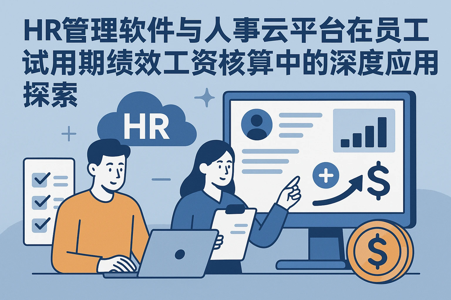 HR管理软件与人事云平台在员工试用期绩效工资核算中的深度应用探索