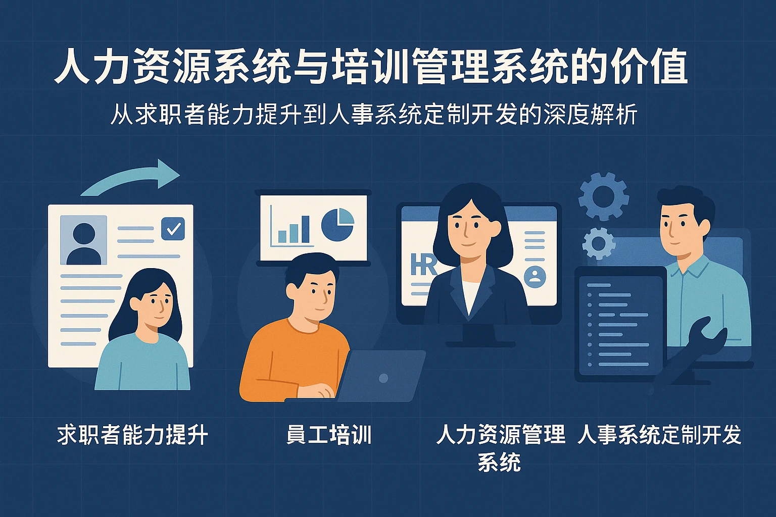 人力资源系统与培训管理系统的价值——从求职者能力提升到人事系统定制开发的深度解析