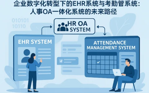 企业数字化转型下的EHR系统与考勤管理系统：人事OA一体化系统的未来路径