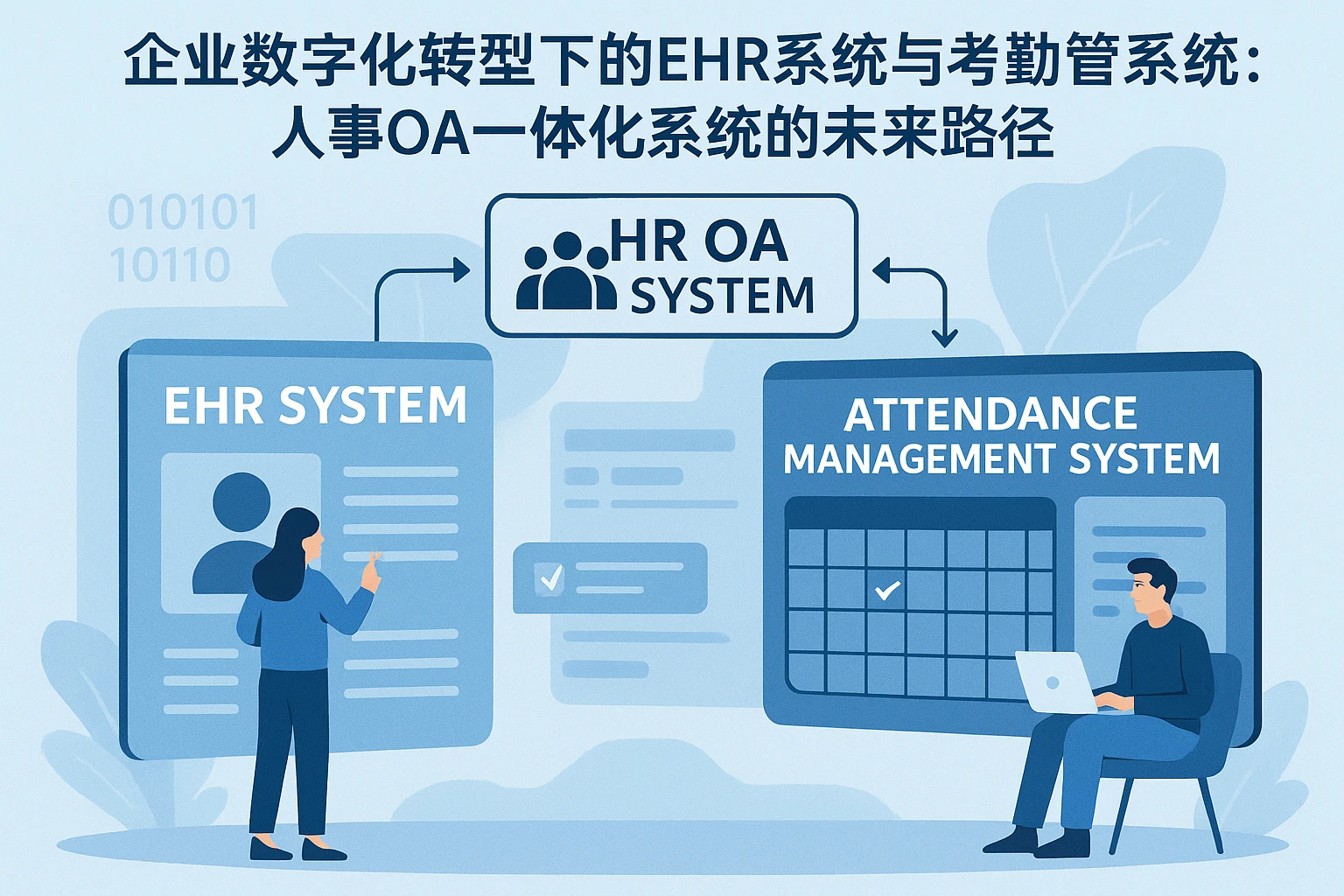 企业数字化转型下的EHR系统与考勤管理系统：人事OA一体化系统的未来路径