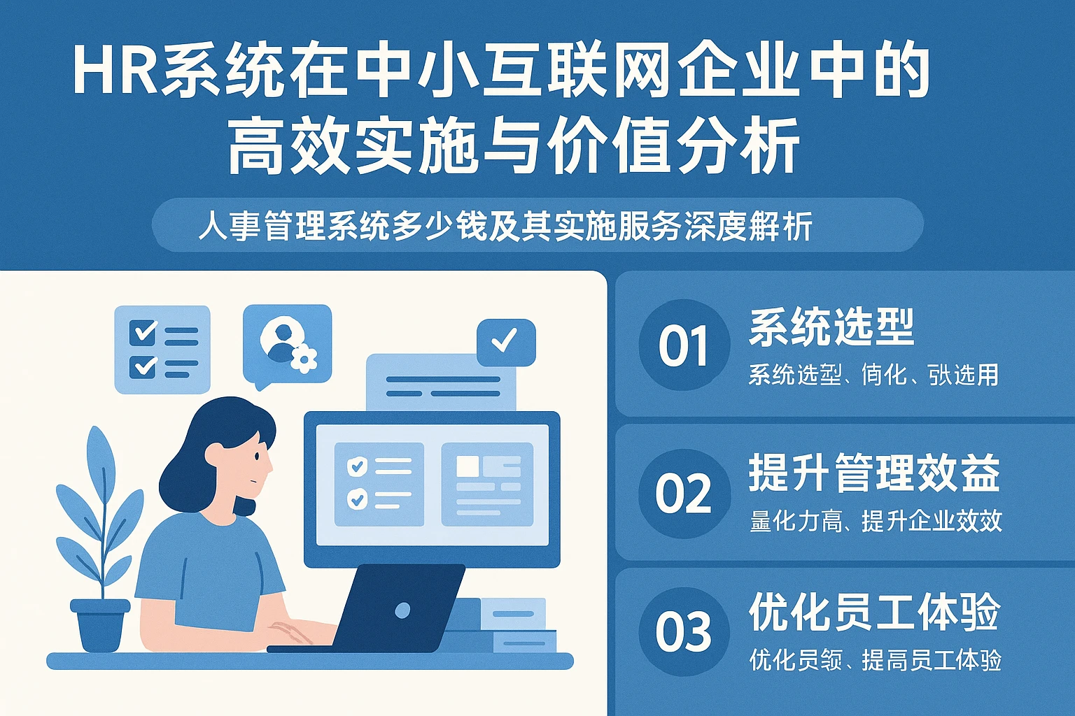 HR系统在中小互联网企业中的高效实施与价值分析——人事管理系统多少钱及其实施服务深度解析