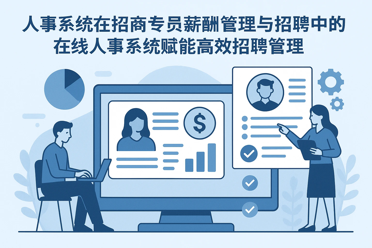 人事系统在招商专员薪酬管理与招聘中的应用：在线人事系统赋能高效招聘管理