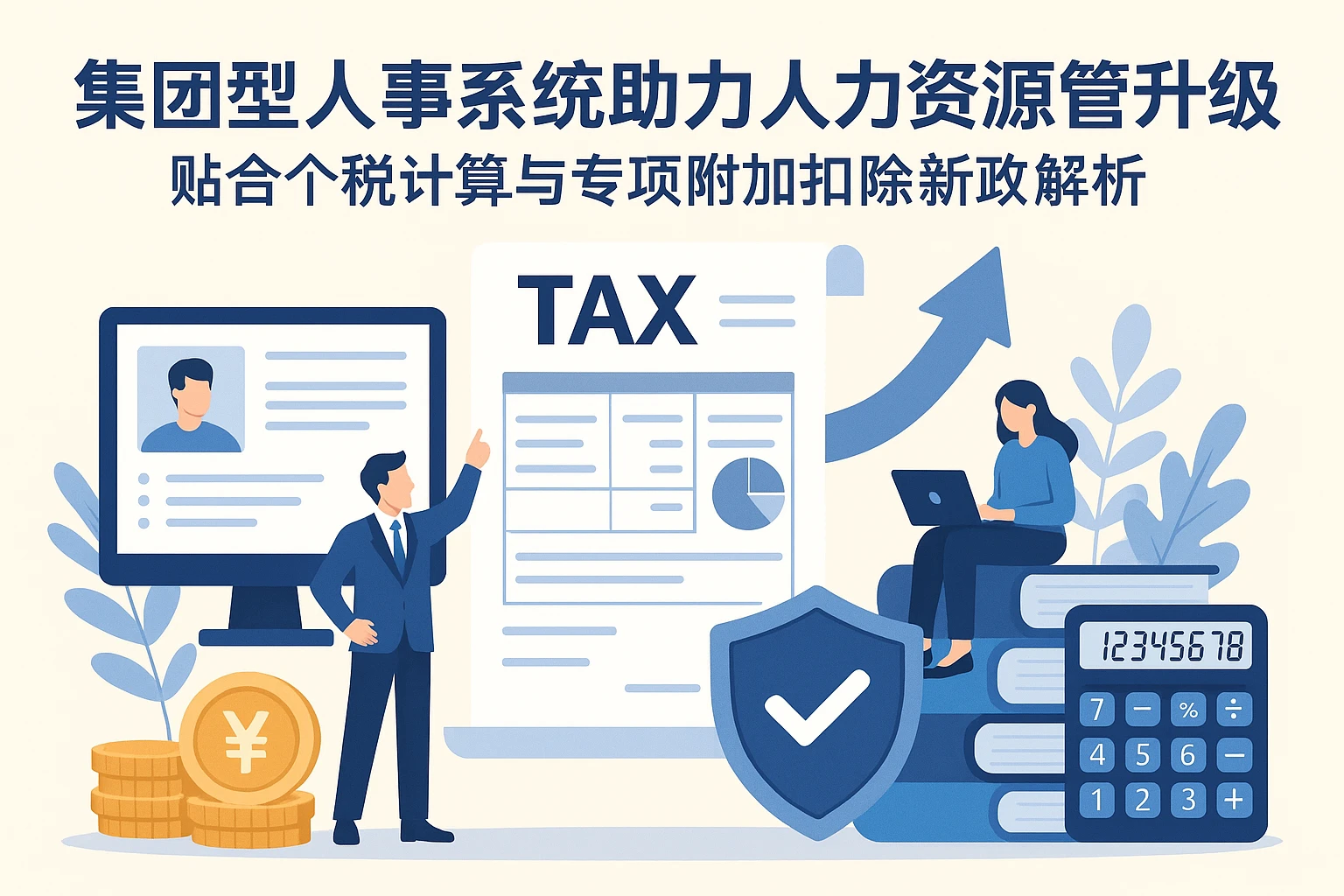集团型人事系统助力人力资源管理升级——贴合个税计算与专项附加扣除新政解析