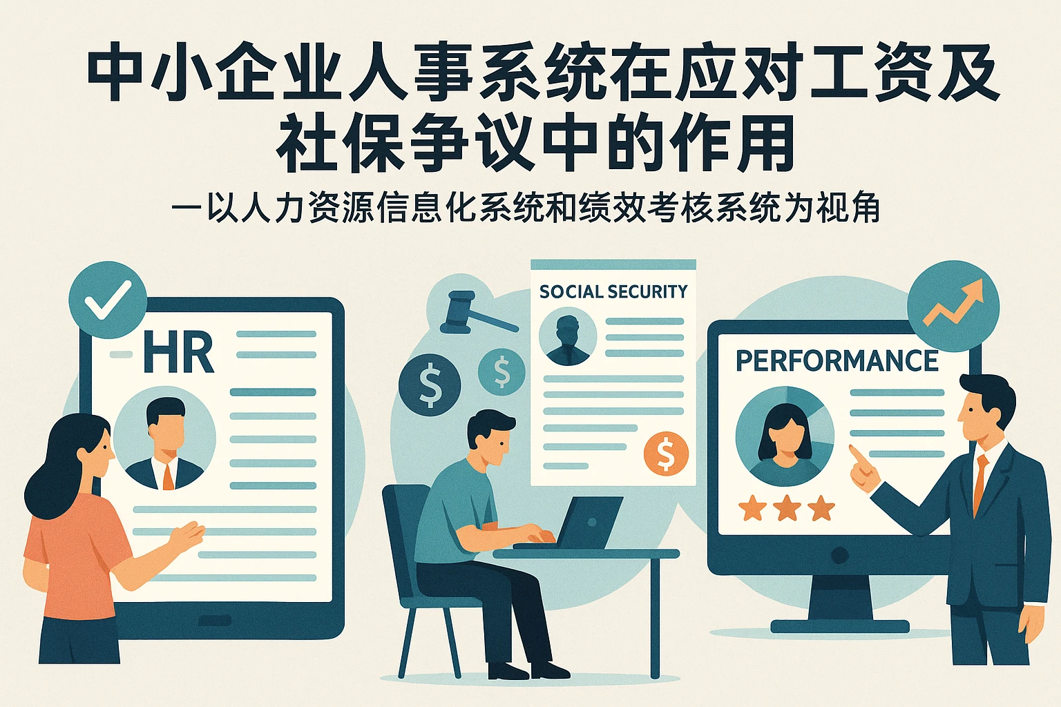 中小企业人事系统在应对工资及社保争议中的作用——以人力资源信息化系统和绩效考核系统为视角