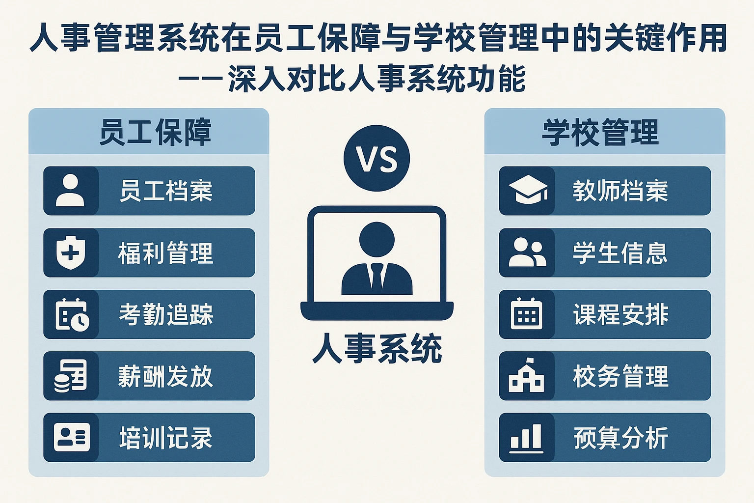 人事管理系统在员工保障与学校管理中的关键作用——深入对比人事系统功能