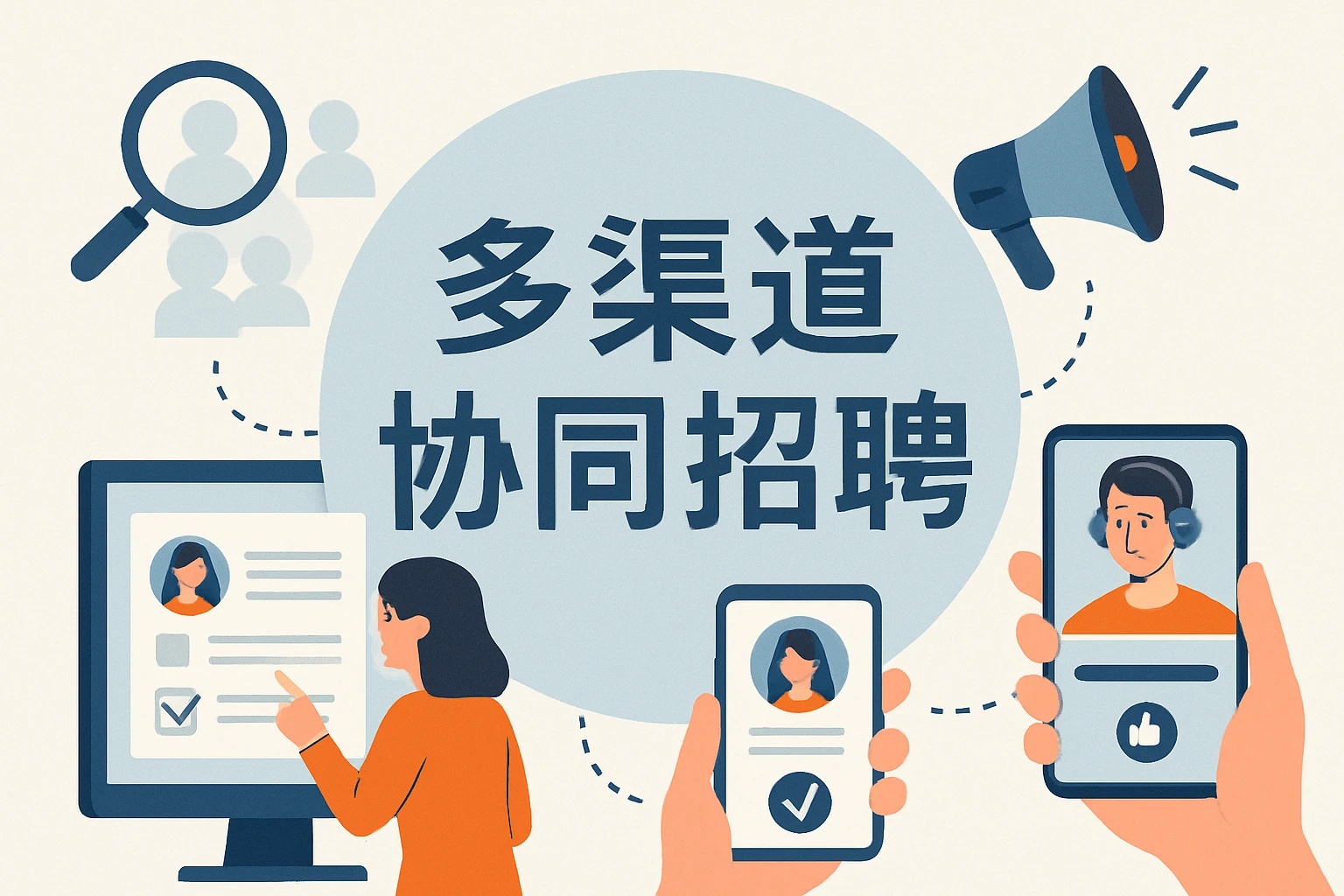 多渠道协同招聘