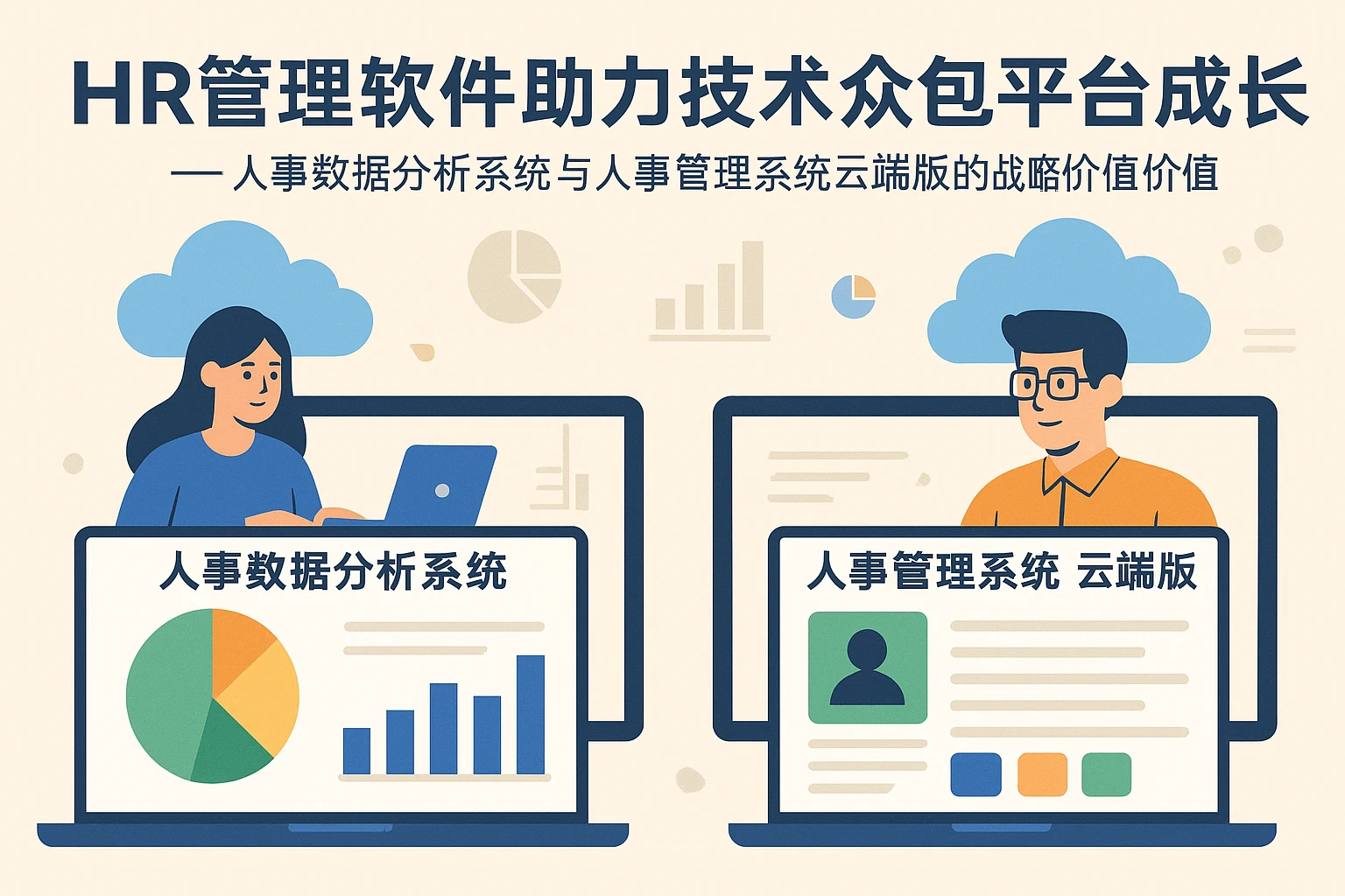 HR管理软件助力技术众包平台成长——人事数据分析系统与人事管理系统云端版的战略价值