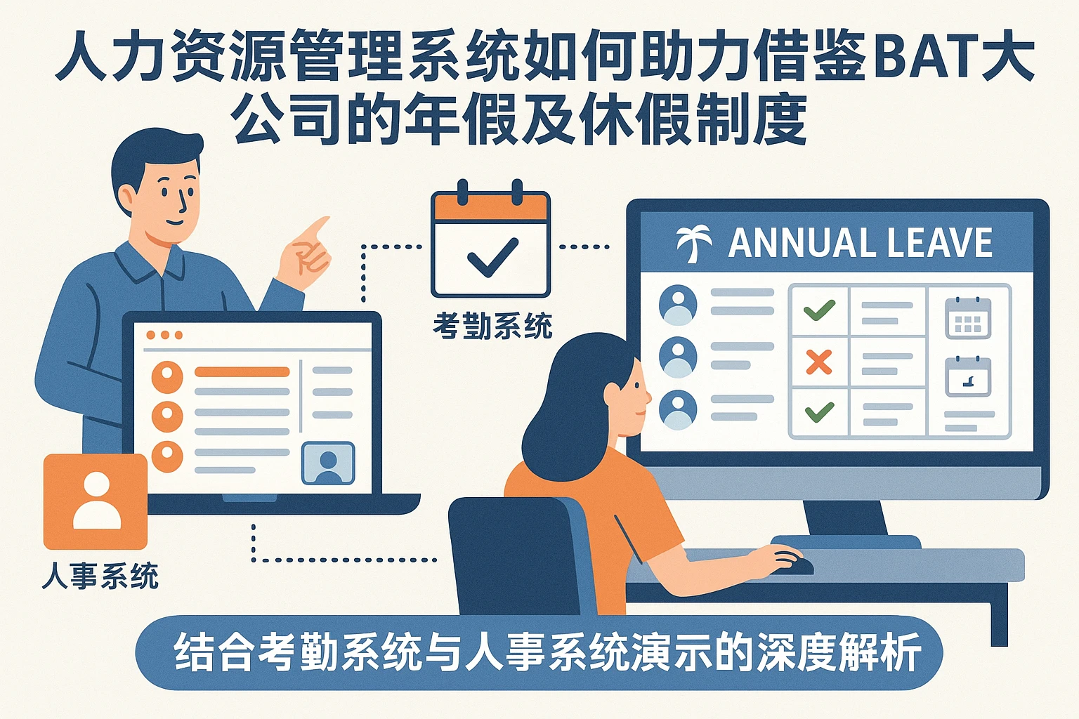 人力资源管理系统如何助力借鉴BAT大公司的年假及休假制度——结合考勤系统与人事系统演示的深度解析
