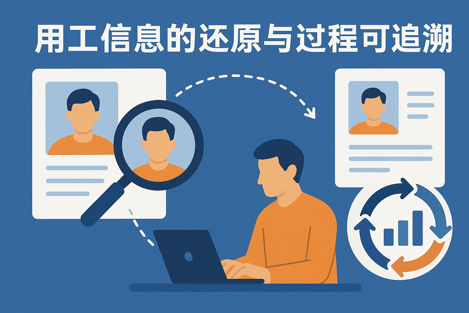 用工信息的还原与过程可追溯