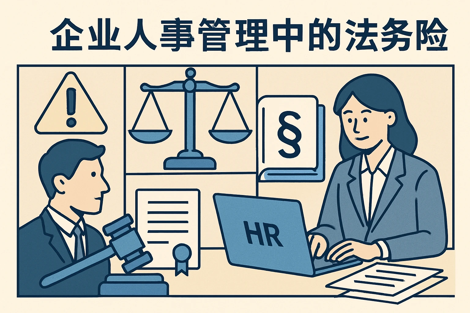 2. 企业人事管理中的法务风险