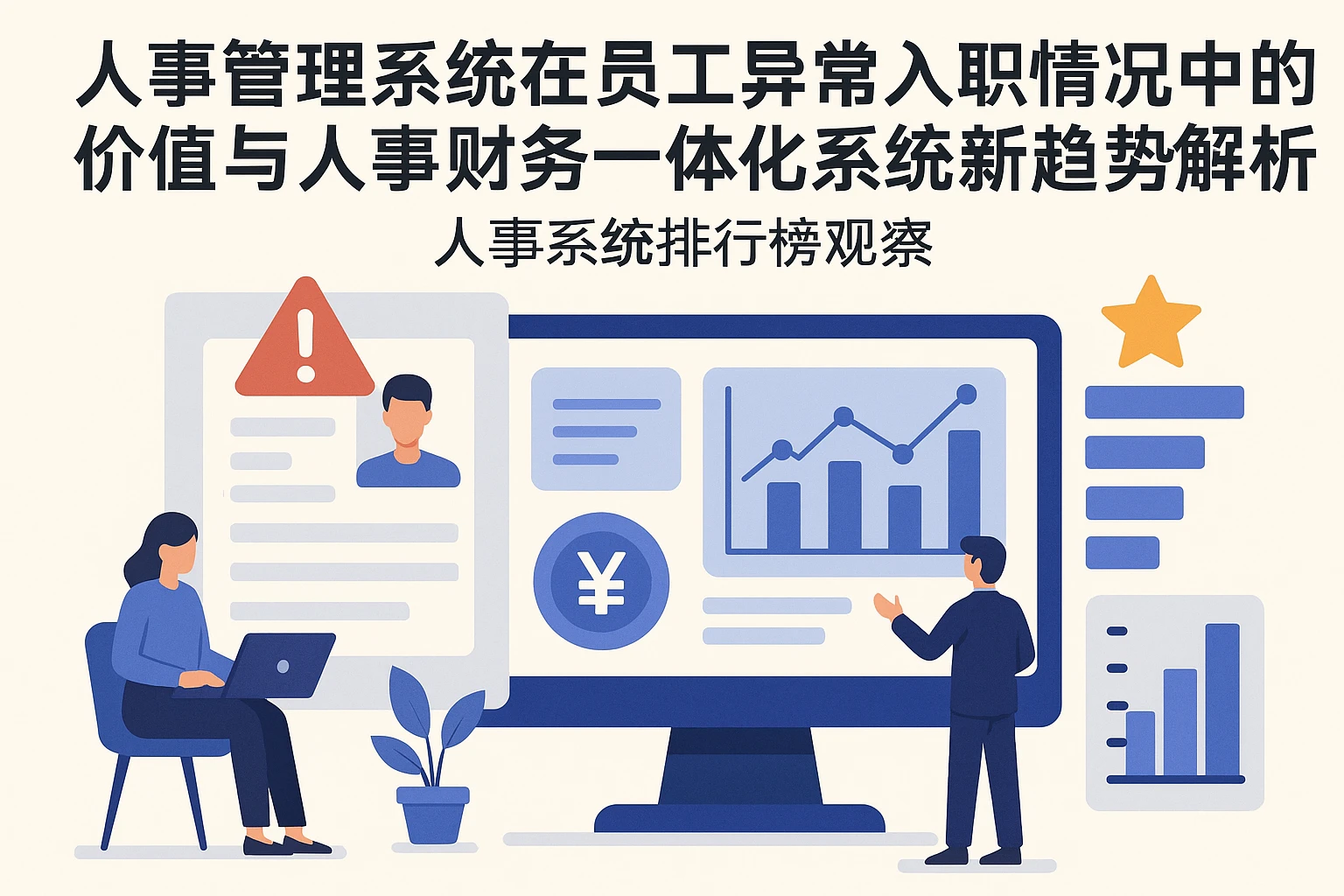 人事管理系统在员工异常入职情况处理中的价值与人事财务一体化系统新趋势解析——人事系统排行榜观察