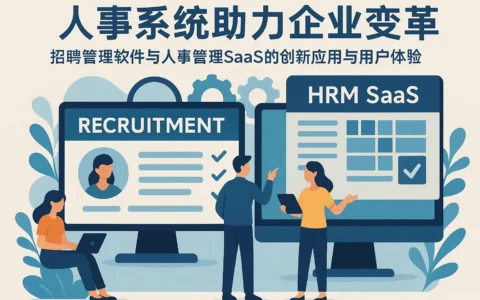 人事系统助力企业变革——招聘管理软件与人事管理SaaS的创新应用与用户体验