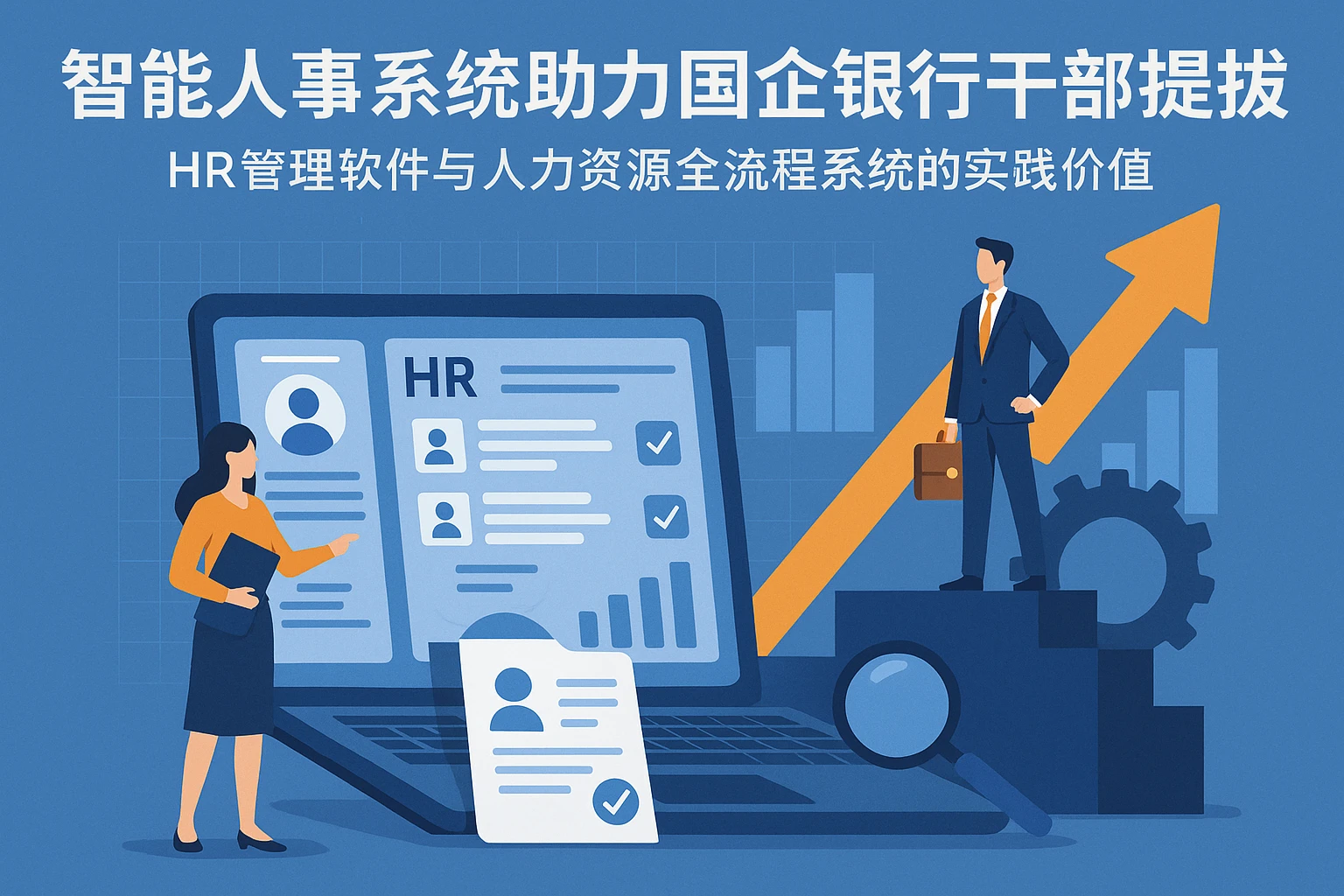 智能人事系统助力国企银行干部提拔管理——HR管理软件与人力资源全流程系统的实践价值