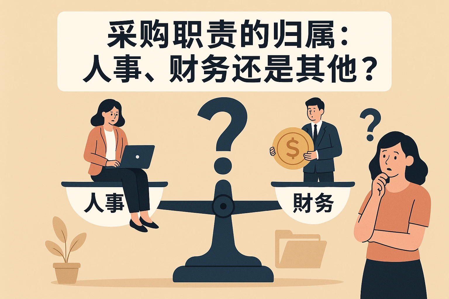 采购职责的归属：人事、财务还是其他？