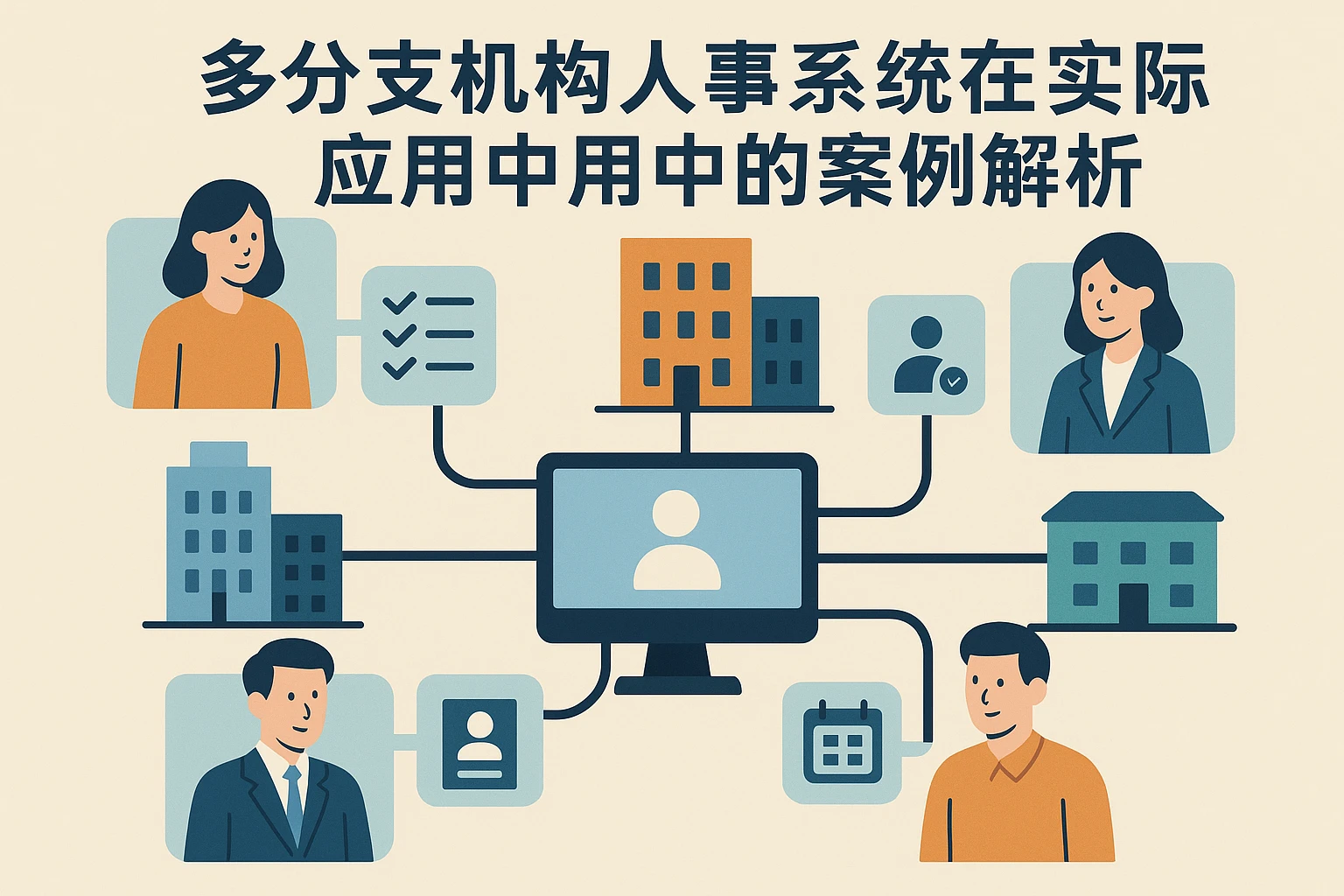 多分支机构人事系统在实际应用中的案例解析