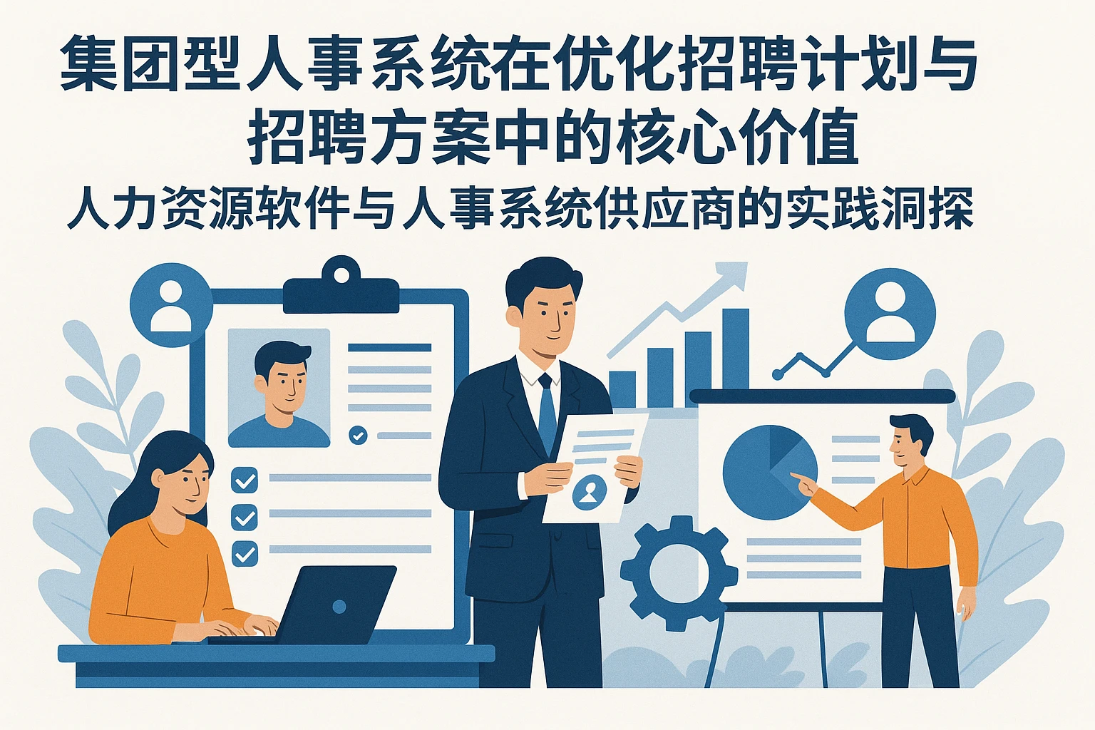 集团型人事系统在优化招聘计划与招聘方案中的核心价值——人力资源软件与人事系统供应商的实践洞察