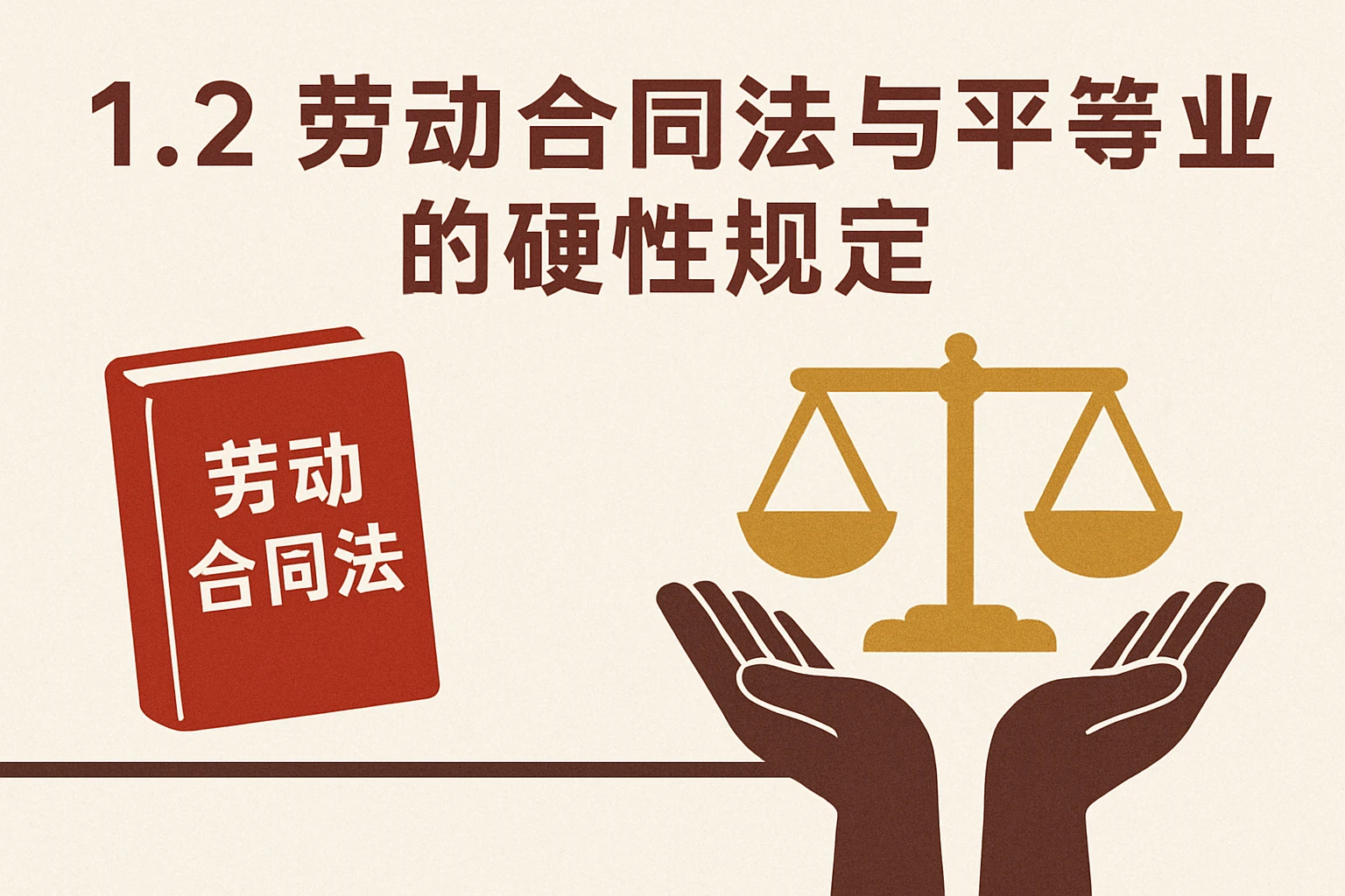 1.2 劳动合同法与平等就业的硬性规定